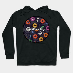 The Black Keys / Vinyl Records Style Hoodie